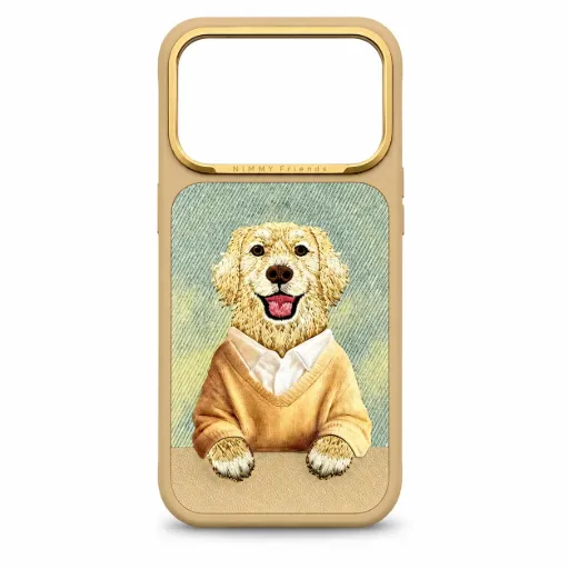 IPhone 17 Pro Max Nimmy Galten Series Magsafe-Brown Golden Retriever Case